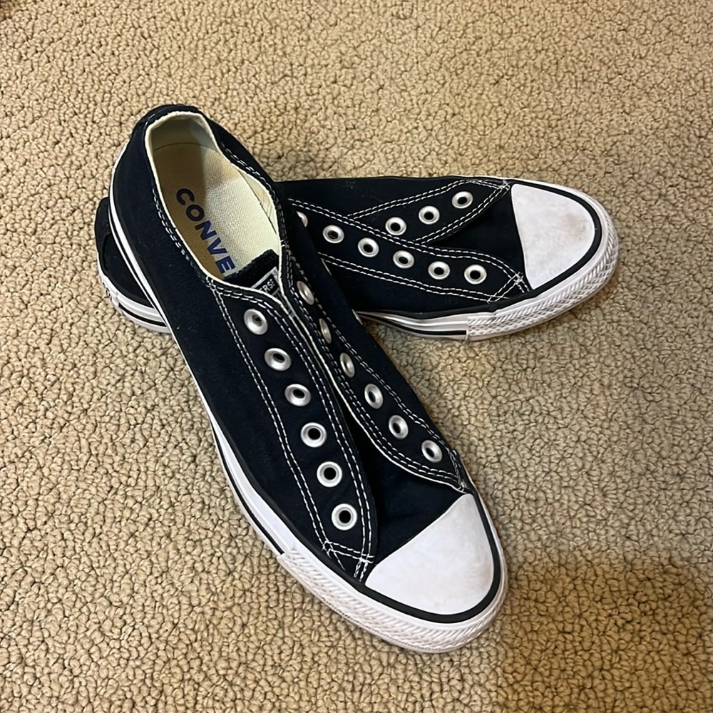 Black converse